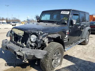 2013 Jeep Wrangler Unlimited Freedom z VIN 1C4BJWDG4DL600346, wystawiony jako Copart lot #48242855 z przebiegiem 156 035 mil mil oraz Szkoda całkowita • Salvage title. Historia ofert i sprzedaży dostępna na DreamBid. Obrazek 1.