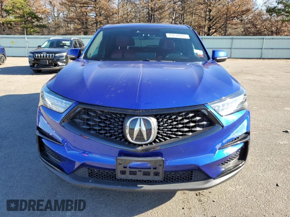 2021 Acura RDX w/A-Spec Package with VIN 5J8TC2H63ML022265, listed as a Copart auction lot 79634683 with 58,721 mi miles. Bid and sale history available at carsss.com. Image 5.