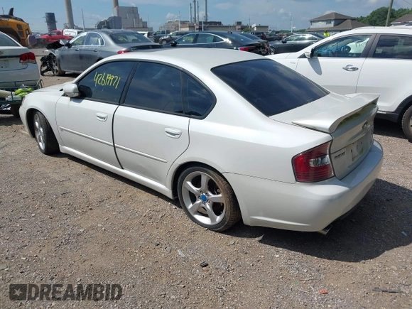 2005 Subaru Legacy GT Limited with VIN 4S3BL676354206880, listed as a IAAI auction lot 42619971 with 132,364 mi miles and . Bid and sale history available at DreamBid. Image 3.