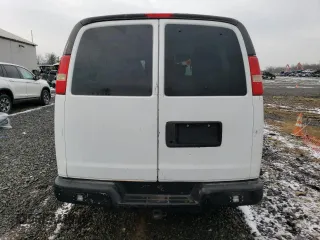 2012 Chevrolet Express Passenger LS with VIN 1GAWGPFG3C1151456, listed as a Copart auction lot 42630525 with 112,674 mi miles and Salvage title. Bid and sale history available at DreamBid. Image 6.