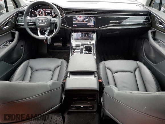 2023 Audi Q7 Premium with VIN WA1AXBF71PD017225, listed as a Copart auction lot 54541995 with 28,874 mi miles and Salvage title. Bid and sale history available at DreamBid. Image 8.