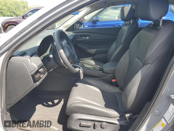 2025 Honda Accord EX-L with VIN 1HGCY2F61SA039210, listed as a Copart auction lot 55132285 with 1,977 mi miles and Salvage title. Bid and sale history available at DreamBid. Image 7.