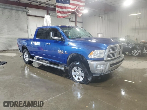 2014 Ram 2500 Big Horn with VIN 3C6UR5DL1EG173755, listed as a Copart auction lot 41976805 with 185,269 mi miles and Salvage Title. Bid and sale history available at carsss.com. Image 4.