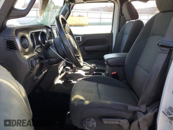 2020 Jeep Wrangler Unlimited Willys with VIN 1C4HJXDN4LW169762, listed as a Copart auction lot 48365065 with 34,823 mi miles and Salvage title. Bid and sale history available at DreamBid. Image 7.