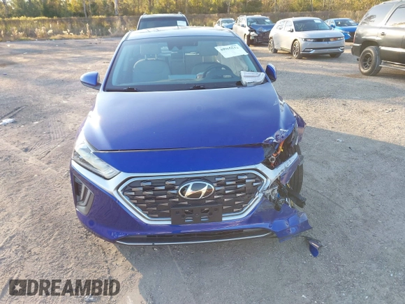 2021 Hyundai Ioniq SE with VIN KMHC65LD8MU252578, listed as a IAAI auction lot 40965612 with 25,384 mi miles and . Bid and sale history available at DreamBid. Image 12.