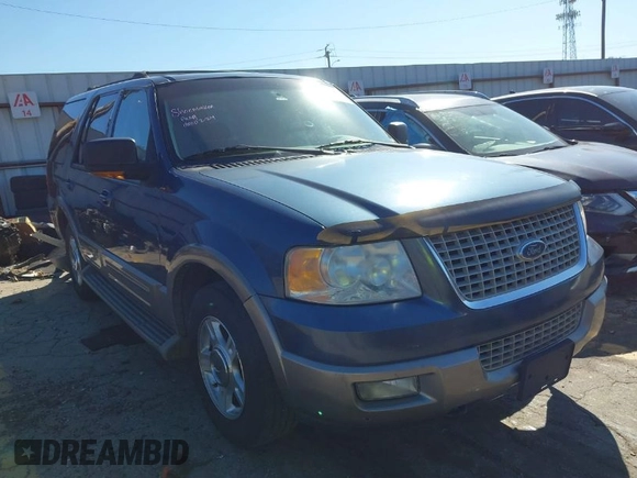2003 Ford Expedition Eddie Bauer with VIN 1FMFU18L03LC04444, listed as a IAAI auction lot 41805302 with 217,505 mi miles. Bid and sale history available at carsss.com. Image 1.