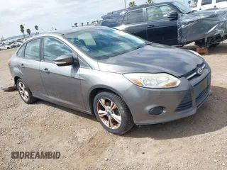 2013 Ford Focus SE with VIN 1FADP3F28DL343477, listed as a IAAI auction lot 41905740 with 168,490 mi miles. Bid and sale history available at carsss.com. Image 1.