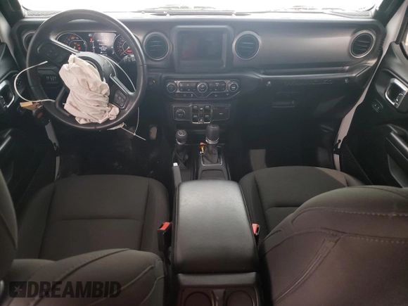 2021 Jeep Wrangler Unlimited Sport S с VIN 1C4HJXDN8MW678979, выставлен на аукционе Copart как лот 57180015 с пробегом 43 335 миль миль и Списание • Salvage title. История ставок и продаж доступна на DreamBid. Изображение 8.