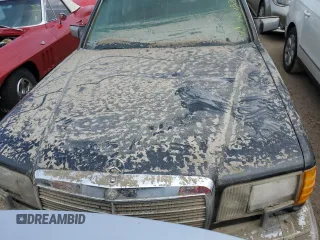 1986 Mercedes-Benz 300 300SDL with VIN WDBCB25D4GA278837, listed as a Copart auction lot 74273244 with 171,992 mi miles and Salvage Title. Bid and sale history available at carsss.com. Image 5.