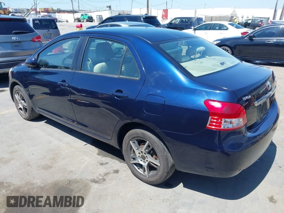 2008 Toyota Yaris with VIN JTDBT923881276508, listed as a IAAI auction lot 42001178 with 165,579 mi miles. Bid and sale history available at carsss.com. Image 3.
