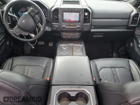 2020 Ford Expedition Limited with VIN 1FMJU2AT1LEA43309, listed as a Copart auction lot 51174195 with 57,550 mi miles and Salvage title. Bid and sale history available at DreamBid. Image 8.