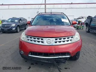 2006 Nissan Murano SL with VIN JN8AZ08W96W507878, listed as a IAAI auction lot 40136394 with 1 mi miles. Bid and sale history available at carsss.com. Image 12.