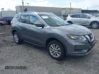 2017 Nissan Rogue SV with VIN KNMAT2MV8HP502707, listed as a IAAI auction lot 42038420 with 65,734 mi miles and . Bid and sale history available at carsss.com. Image 1.