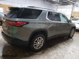 2022 Chevrolet Traverse LT Cloth with VIN 1GNEVGKWXNJ126196, listed as a Copart auction lot 42324735 with 58,415 mi miles and Clean Title. Bid and sale history available at carsss.com. Image 3.