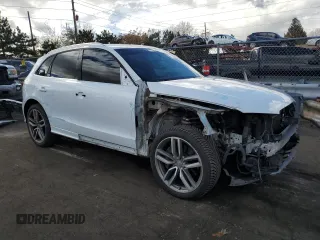 2014 Audi SQ5 Premium Plus with VIN WA1CGAFPXEA026541, listed as a Copart auction lot 78918504 with 105,836 mi miles and Salvage Title. Bid and sale history available at carsss.com. Image 4.