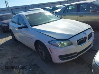 2014 BMW 5 Series 528i with VIN WBA5A5C5XED508108, listed as a IAAI auction lot 41612212 with 206,415 mi miles. Bid and sale history available at carsss.com. Image 1.