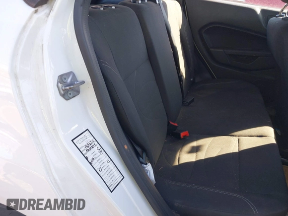 2019 Ford Fiesta SE with VIN 3FADP4EJ2KM131071, listed as a IAAI auction lot 41708252 with 95,792 mi miles. Bid and sale history available at carsss.com. Image 8.
