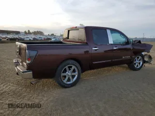 2005 Nissan Titan XE with VIN 1N6AA07A15N556079, listed as a Copart auction lot 48419495 with Not Provided miles and Salvage Title. Bid and sale history available at DreamBid. Image 3.