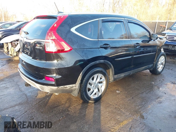 2015 Honda CR-V EX-L with VIN 2HKRM4H75FH671079, listed as a IAAI auction lot 41132774 with 117,188 mi miles and . Bid and sale history available at DreamBid. Image 4.