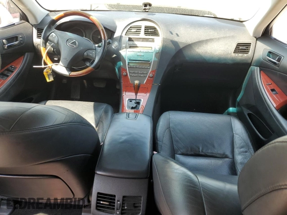 2007 Lexus ES 350 with VIN JTHBJ46G672096456, listed as a Copart auction lot 53970035 with Not Provided miles and Salvage Title. Bid and sale history available at carsss.com. Image 8.