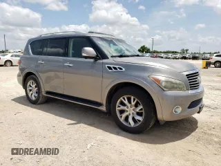 2014 Infiniti QX80 with VIN JN8AZ2NC4E9352482, listed as a Copart auction lot 63224725 with 161,655 mi miles and Clean title. Bid and sale history available at DreamBid. Image 4.