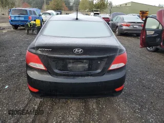 2016 Hyundai Accent SE with VIN KMHCT4AE1GU079702, listed as a Copart auction lot 74000593 with 89,614 mi miles. Bid and sale history available at carsss.com. Image 6.
