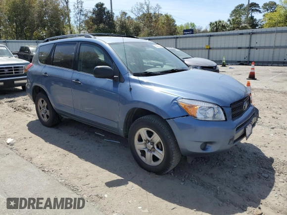 2008 Toyota RAV4 with VIN JTMZD33V486080643, listed as a Copart auction lot 50306235 with 193,314 mi miles and Salvage Title. Bid and sale history available at carsss.com. Image 4.