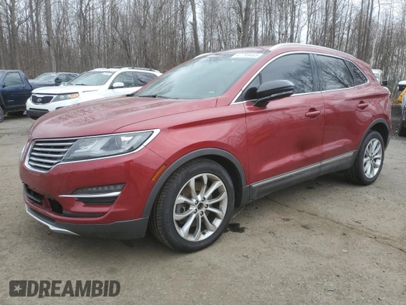 2018 Lincoln MKC Select with VIN 5LMCJ2D97JUL28596, listed as a Copart auction lot 47799465 with 96,609 mi miles and Salvage title. Bid and sale history available at DreamBid. Image 1.