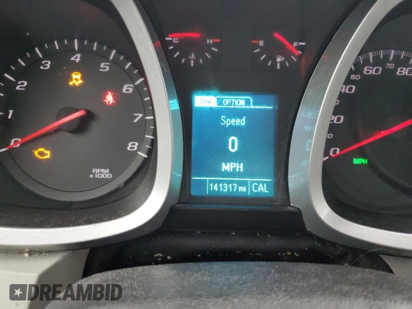 2015 Chevrolet Equinox LT with VIN 2GNFLGEK0F6314839, listed as a Copart auction lot 46631085 with 141,317 mi miles and Salvage Title. Bid and sale history available at carsss.com. Image 9.