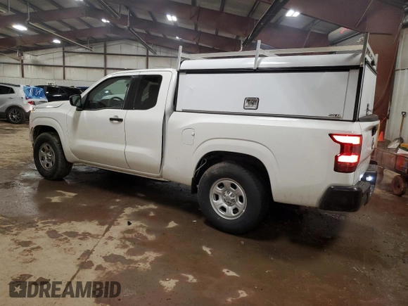 2024 Nissan Frontier S with VIN 1N6ED1CL5RN607496, listed as a Copart auction lot 50580225 with 7,204 mi miles and Salvage Title. Bid and sale history available at DreamBid. Image 2.