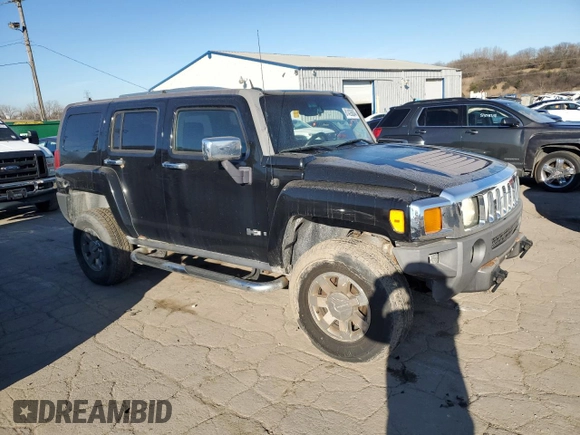 2006 Hummer H3 with VIN 5GTDN136968148868, listed as a Copart auction lot 81428804 with 197,771 mi miles and Clean Title. Bid and sale history available at DreamBid. Image 4.