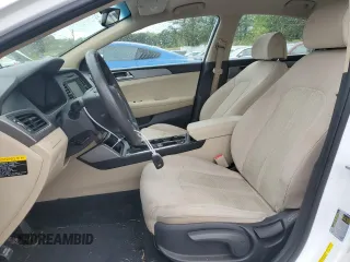 2017 Hyundai Sonata 2.4L with VIN 5NPE24AF3HH523795, listed as a Copart auction lot 51912375 with 90,141 mi miles and Salvage Title. Bid and sale history available at DreamBid. Image 7.