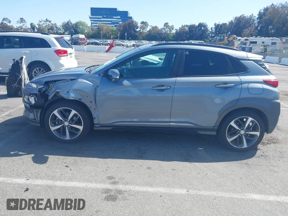 2018 Hyundai Kona Ultimate with VIN KM8K53A51JU101799, listed as a IAAI auction lot 41969569 with 20,167 mi miles. Bid and sale history available at carsss.com. Image 15.