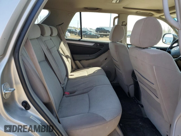 2004 Toyota 4Runner SR5 with VIN JTEBU14R540039339, listed as a Copart auction lot 54225685 with 220,937 mi miles and Clean Title. Bid and sale history available at DreamBid. Image 10.