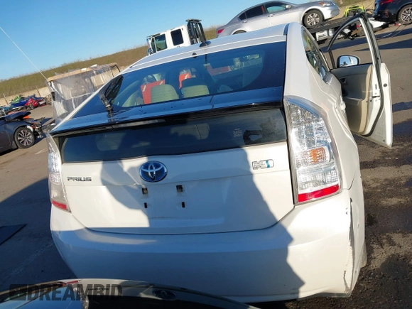 2010 Toyota Prius II with VIN JTDKN3DUXA0132970, listed as a IAAI auction lot 41319116 with 127,266 mi miles. Bid and sale history available at carsss.com. Image 17.
