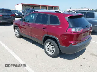 2020 Jeep Cherokee Latitude with VIN 1C4PJLCB4LD615142, listed as a IAAI auction lot 42116038 with 52,250 mi miles and . Bid and sale history available at DreamBid. Image 3.