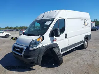 2022 Ram ProMaster Cargo with VIN 3C6LRVBG6NE118991, listed as a IAAI auction lot 41828552 with 55,016 mi miles. Bid and sale history available at carsss.com. Image 6.