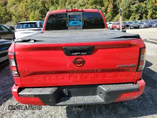 2022 Nissan Frontier S with VIN 1N6ED1EKXNN608884, listed as a Copart auction lot 75479834 with 11,132 mi miles and Salvage Title. Bid and sale history available at carsss.com. Image 6.