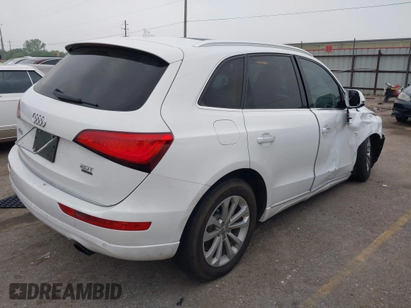 2015 Audi Q5 Premium Plus with VIN WA1LFAFP4FA085377, listed as a IAAI auction lot 41925060 with 99,940 mi miles and . Bid and sale history available at DreamBid. Image 4.