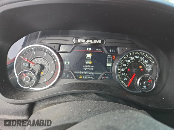2022 Ram 2500 Big Horn with VIN 3C6UR5DL0NG431036, listed as a Copart auction lot 85461914 with 35,449 mi miles and Salvage title. Bid and sale history available at DreamBid. Image 9.