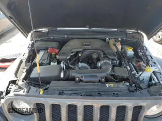 2019 Jeep Wrangler Unlimited Sport S with VIN 1C4HJXDG7KW603821, listed as a Copart auction lot 55846875 with 37,711 mi miles and Salvage title. Bid and sale history available at DreamBid. Image 12.