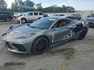 2023 Chevrolet Corvette 3LT z VIN 1G1YC2D4XP5127511, wystawiony jako Copart lot #53731635 z przebiegiem 15 651 mil mil oraz Szkoda całkowita • Salvage title. Historia ofert i sprzedaży dostępna na DreamBid. Obrazek 1.