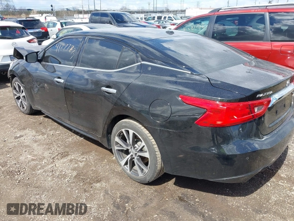 2017 Nissan Maxima SV with VIN 1N4AA6AP0HC373183, listed as a IAAI auction lot 41877877 with 137,478 mi miles and . Bid and sale history available at DreamBid. Image 3.