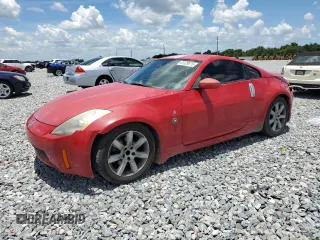 2005 Nissan 350Z 35th Anniversary Edition with VIN JN1AZ34D15M602739, listed as a Copart auction lot 61329075 with 169,667 mi miles and Salvage title. Bid and sale history available at DreamBid. Image 1.