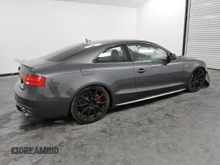 2016 Audi S5 Premium Plus with VIN WAUC4AFR5GA022381, listed as a Copart auction lot 71720084 with 104,010 mi miles and Clean Title. Bid and sale history available at carsss.com. Image 3.