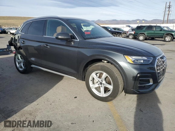 2024 Audi Q5 Premium with VIN WA1ABAFY3R2034186, listed as a Copart auction lot 49849865 with 8,850 mi miles and Salvage Title. Bid and sale history available at carsss.com. Image 4.