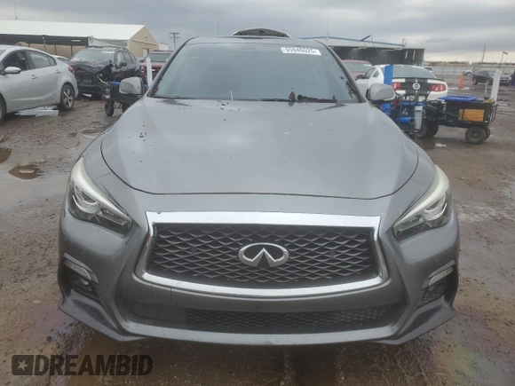 2018 Infiniti Q50 Sport z VIN JN1EV7AP5JM358123, wystawiony jako Copart lot #55940025 z przebiegiem 81 503 mil mil oraz Szkoda całkowita • Salvage title. Historia ofert i sprzedaży dostępna na DreamBid. Obrazek 5.