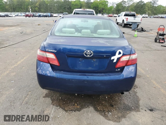 2008 Toyota Camry LE with VIN 4T1BE46K38U255669, listed as a Copart auction lot 51580865 with 172,872 mi miles and Salvage Title. Bid and sale history available at carsss.com. Image 6.