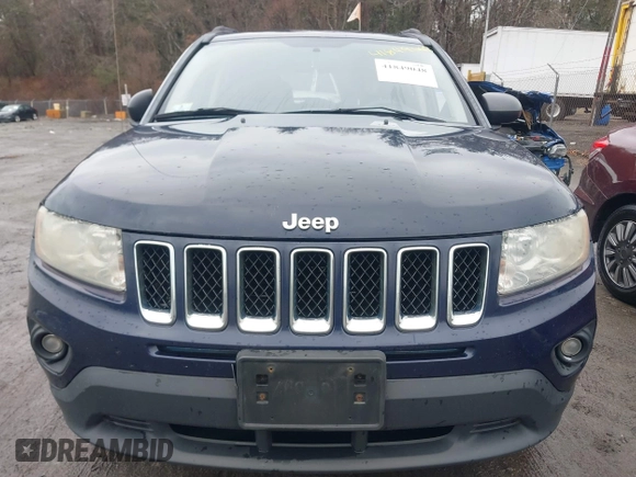 2013 Jeep Compass Latitude with VIN 1C4NJDEB5DD218146, listed as a IAAI auction lot 41849048 with 161,854 mi miles. Bid and sale history available at carsss.com. Image 6.