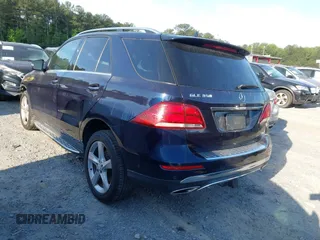 2017 Mercedes-Benz GLE 350 with VIN 4JGDA5JB7HA854738, listed as a IAAI auction lot 42183154 with 127,500 mi miles and . Bid and sale history available at DreamBid. Image 3.